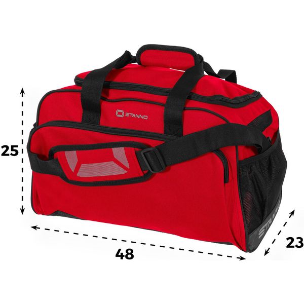 Stanno San Remo Sporttasche Mit Seitlichen Nassfächern - Rot