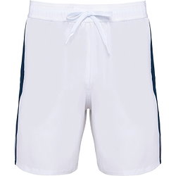 Proact Short De Padel Bicolore Hommes - Blanc / Marine