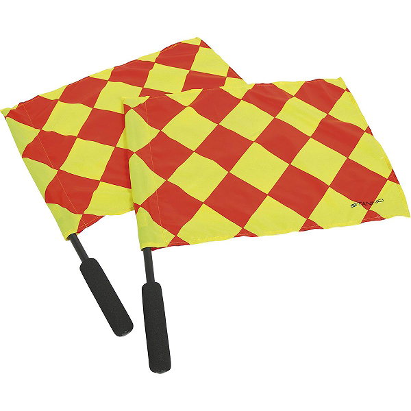 Stanno Drapeaux D'arbitre - Jaune / Rouge