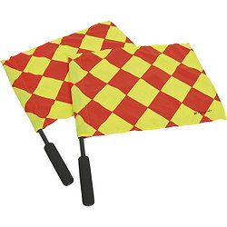 Stanno Scheidsrechtersvlaggen - Geel / Rood