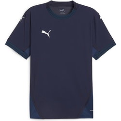 Puma Teamfinal Maillot Manches Courtes Hommes - Marine