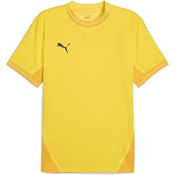 Puma Teamfinal Maillot Manches Courtes Hommes - Jaune