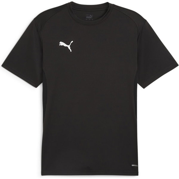 Puma Teamgoal Shirt Korte Mouw Heren - Zwart