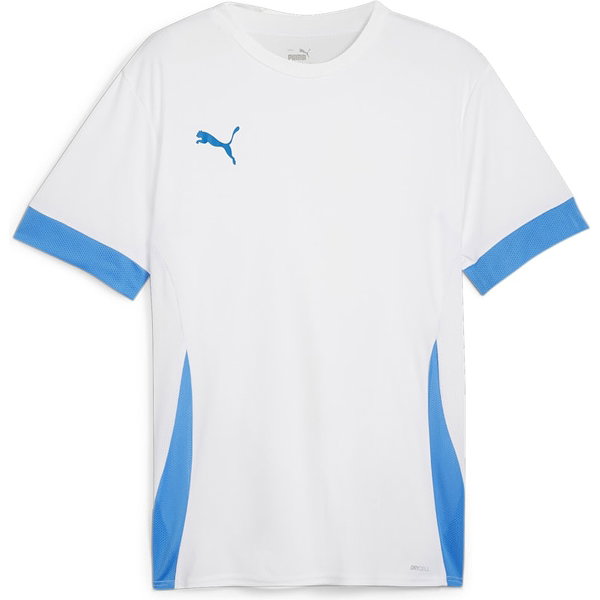 Puma Teamgoal Matchday Maillot Manches Courtes Hommes - Blanc / Royal