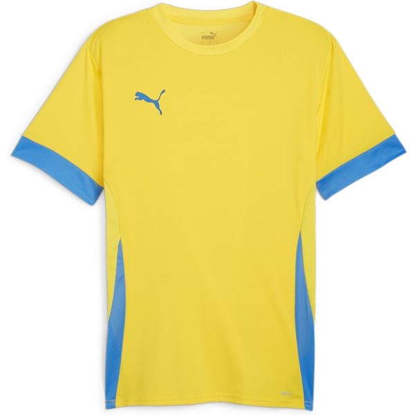 Puma Teamgoal Matchday Maillot Manches Courtes Hommes - Jaune / Royal