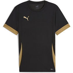 Puma Teamgoal Matchday Trikot Kurzarm Kinder - Schwarz / Gold