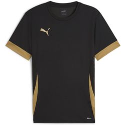 Voorvertoning: Puma Teamgoal Matchday Shirt Korte Mouw Kinderen - Zwart / Goud