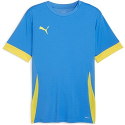 Puma Teamgoal Matchday Shirt Korte Mouw Kinderen - Royal / Geel