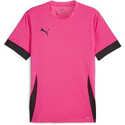 Puma Teamgoal Matchday Maillot Manches Courtes Enfants - Rose Fluo / Noir