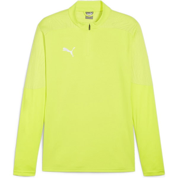 Puma Teamfinal Ziptop Hommes - Jaune Fluo