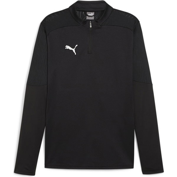 Puma Teamfinal Ziptop Herren - Schwarz