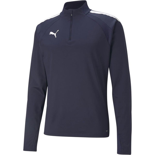 Puma Teamliga Ziptop Enfants - Marine