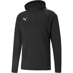 Puma Teamliga Fleecejacke Herren - Schwarz