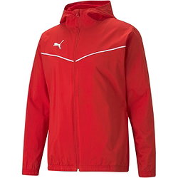 Puma Teamrise Regenjas Heren - Rood
