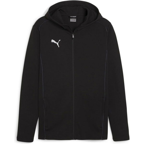 Puma Team Final Sweat-Shirt Zippé pour Hommes Noir Teamswear