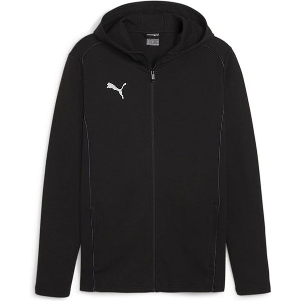 Puma Team Final Sweat-Shirt Zippé Enfants - Noir
