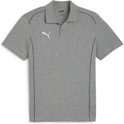 Puma Team Final Polo Hommes - Gris Clair Mélange