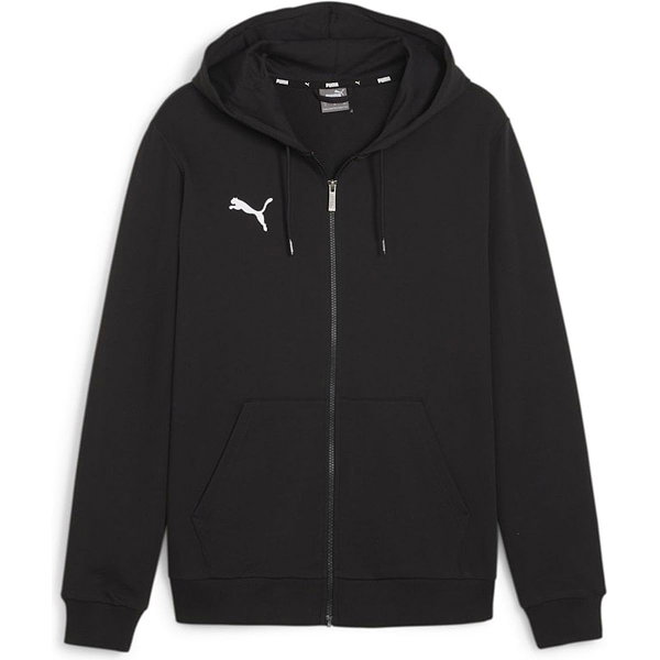 Puma Teamgoal Hooded Sweat Full Zip Hommes - Noir