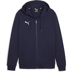 Puma Teamgoal Hooded Sweat Full Zip Hommes - Marine