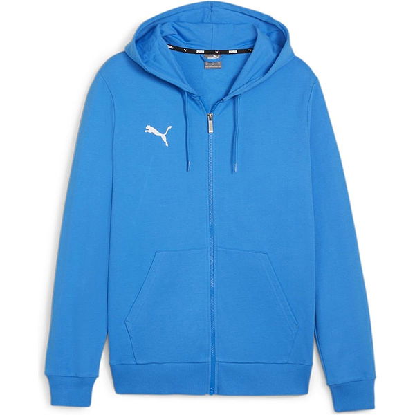 Puma Teamgoal Hooded Sweat Full Zip für Kinder Royal Teamswear