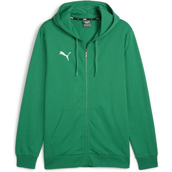 Puma Teamgoal Hooded Sweat Full Zip Kinder - Grün