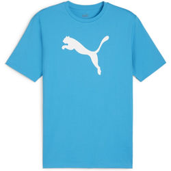 Présentation: Puma Teamrise T-Shirt Enfants - Bleu Clair