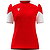 Macron Glory Sphinx Maillot À Manches Courtes Femmes - Rouge / Blanc