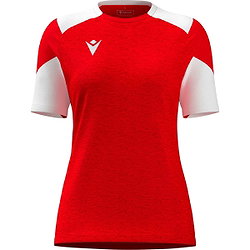 Macron Glory Sphinx Trikot Kurzarm Damen - Rot / Weiß