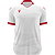Macron Wyvern Eco Shirt Korte Mouw Heren - Wit / Rood