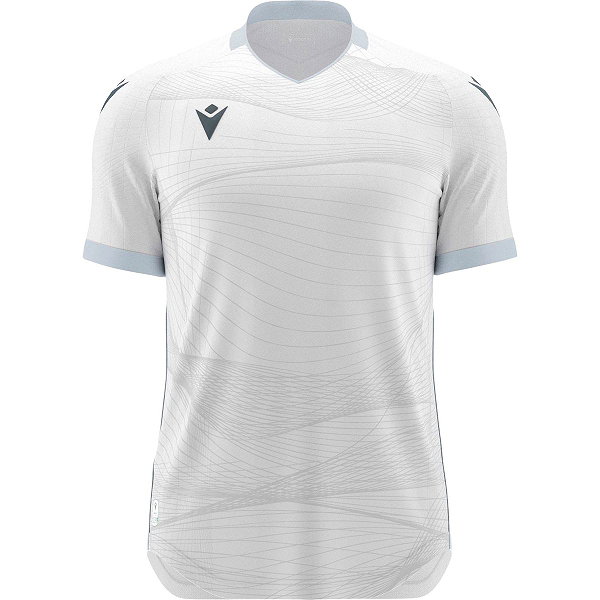 Macron Wyvern Eco Maillot À Manches Courtes Hommes - Blanc / Noir