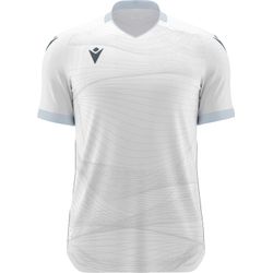 Voorvertoning: Macron Wyvern Eco Shirt Korte Mouw Heren - Wit / Zwart