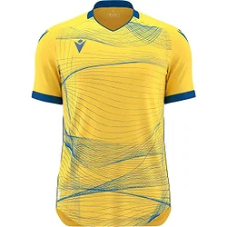 Macron Wyvern Eco Trikot Kurzarm Herren - Gelb / Royal