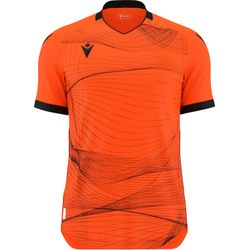 Voorvertoning: Macron Wyvern Eco Shirt Korte Mouw Heren - Oranje / Zwart