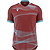 Macron Wyvern Eco Shirt Korte Mouw Heren - Bordeaux / Hemelsblauw