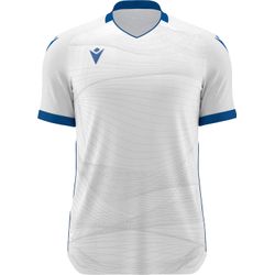 Voorvertoning: Macron Wyvern Eco Shirt Korte Mouw Kinderen - Wit / Royal