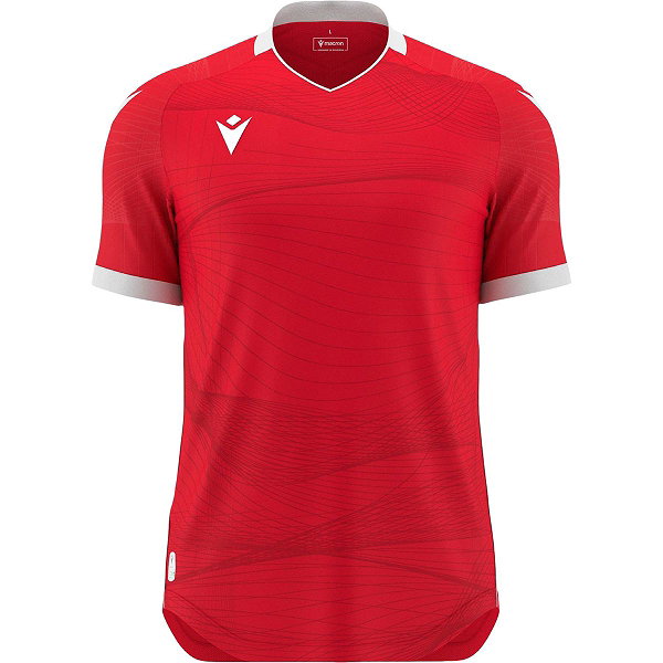 Macron Wyvern Eco Trikot Kurzarm Kinder - Rot / Weiß