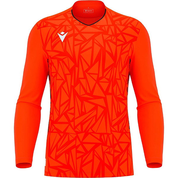 Macron Corvus Eco Maillot De Gardien Manches Longues Enfants - Orange / Noir