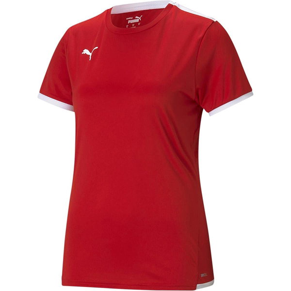 Puma Teamliga Maillot Manches Courtes Femmes - Rouge