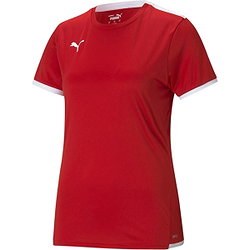 Puma Teamliga Trikot Kurzarm Damen - Rot