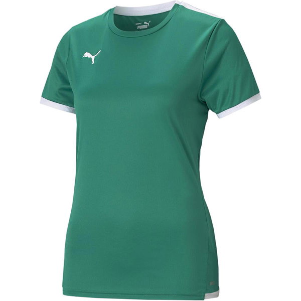 Puma Teamliga Maillot Manches Courtes Femmes - Vert