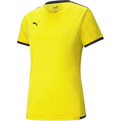 Puma Teamliga Shirt Korte Mouw Dames - Geel