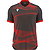 Macron Wyvern Eco Maillot À Manches Courtes Enfants - Anthracite / Rouge Fluo