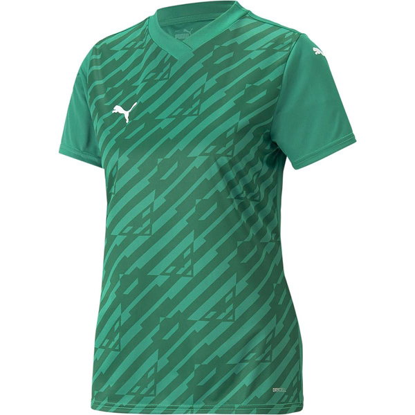 Puma Team Ultimate Shirt Korte Mouw Dames - Groen