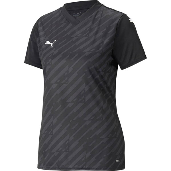 Puma Team Ultimate Shirt Korte Mouw Dames - Zwart