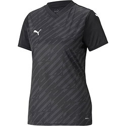 Puma Team Ultimate Shirt Korte Mouw Dames - Zwart