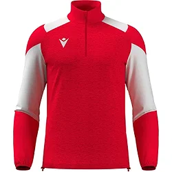 Macron Glory Cuzco Ziptop Hommes - Rouge / Blanc