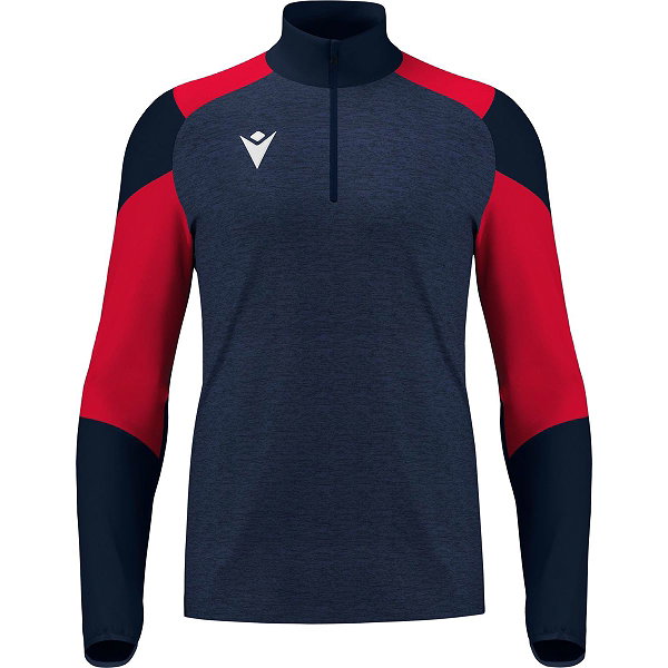 Macron Glory Izel Ziptop Hommes - Marine / Rouge