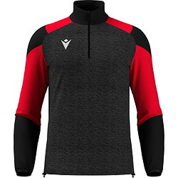Macron Glory Cuzco Ziptop Heren - Zwart / Rood