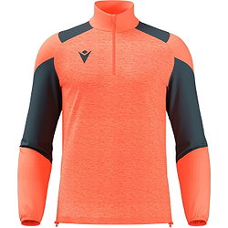 Macron Glory Cuzco Ziptop Hommes - Coral Fluor / Anthracite