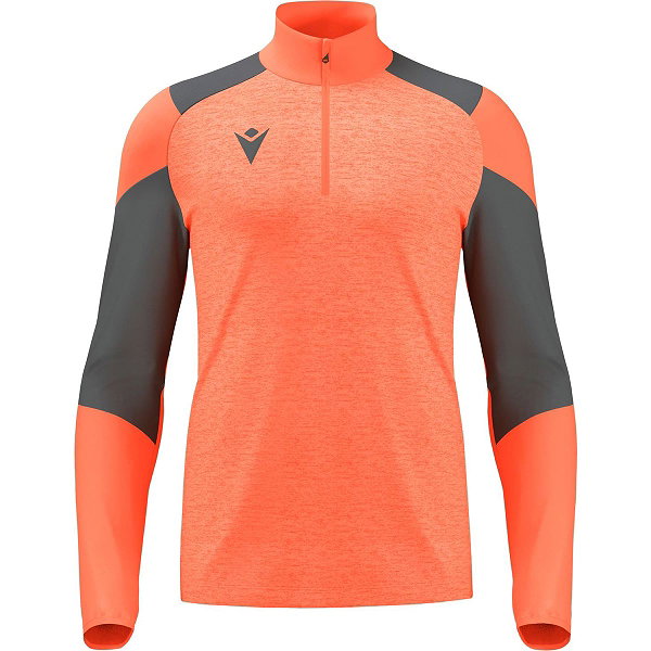 Macron Glory Izel Ziptop Hommes - Coral Fluor / Anthracite